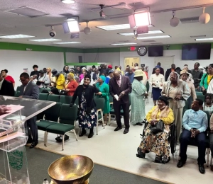 Haitian Congregation in Miami, Florida